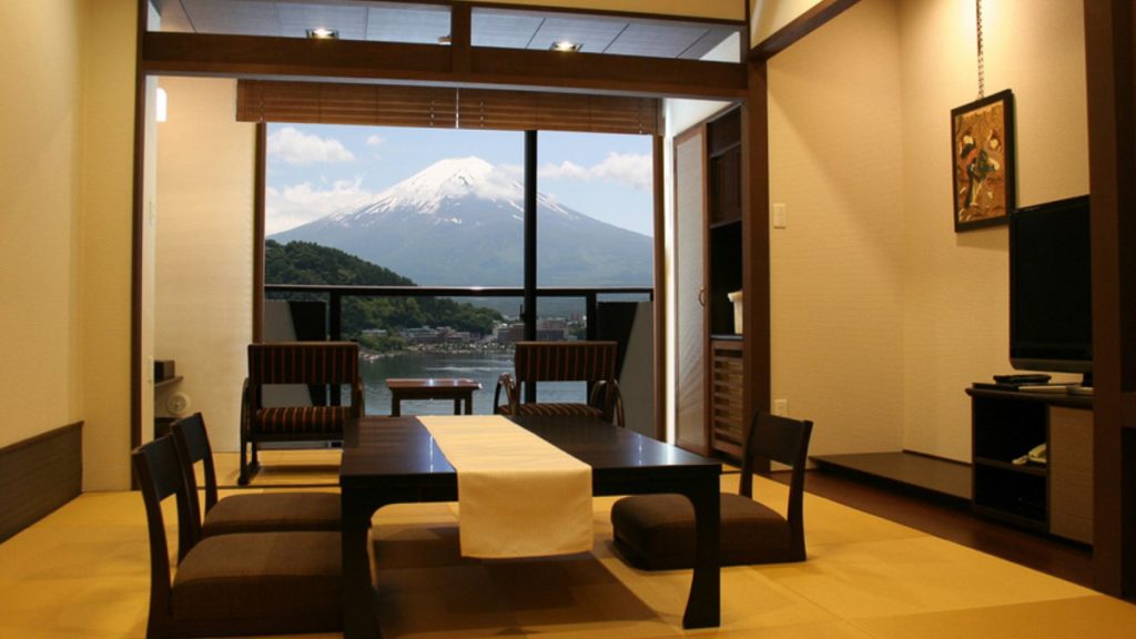 Kawaguchiko Onsen Koraku Onyado Fujiginkei Room - Ryokan Near Mt Fuji