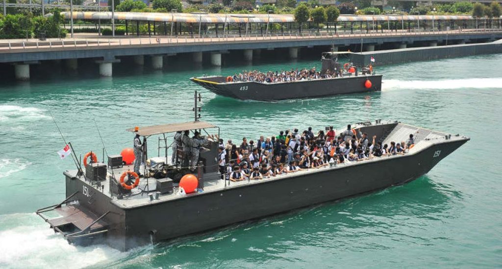 Navy at Vivo Boat - Things to do in Singapore November