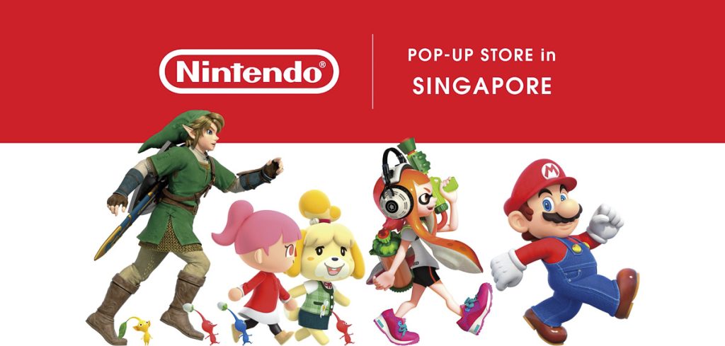 Nintendo Pop Up Singapore Things to Do in Singapore November