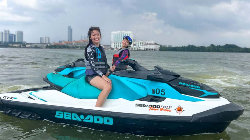 Two Girls on Jet Skis - JB Itinerary