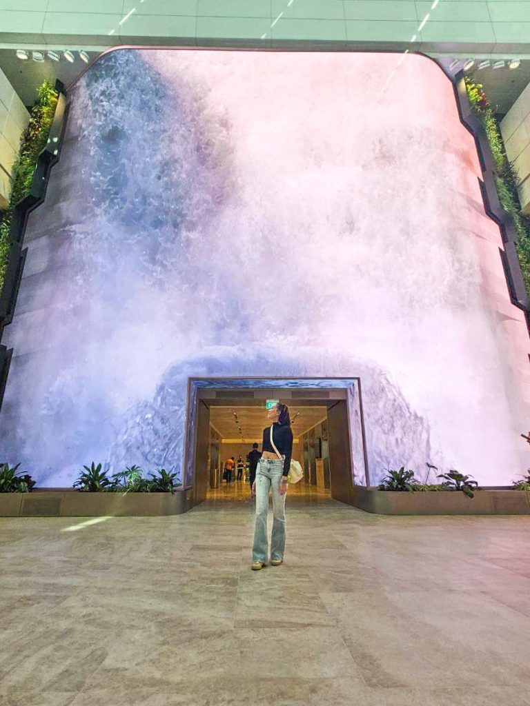 Indoor Waterfall - Changi Airport Terminal 2