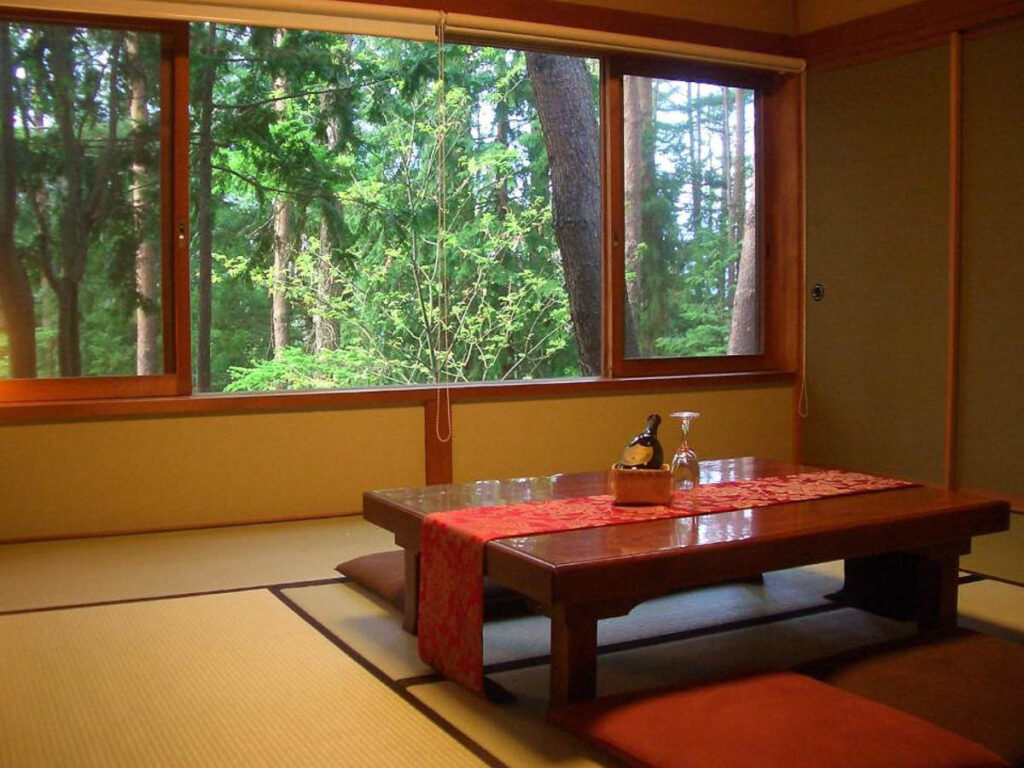 Yasuragino Bettei Shikitei Room - Ryokan Near Mt Fuji