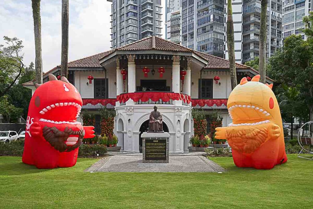 Dino at Sun Yat Sen Nanyang Memorial Hall - Things to Do in Singapore Jan Feb 2024