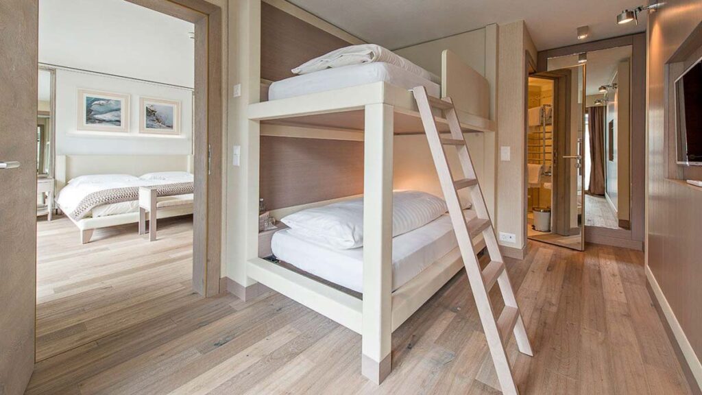 Hotel Piz St. Moritz Family Room with Bunk Bed - Budget Switzerland Hotels