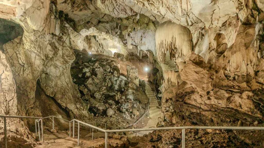 Inside of Lamphun Cave Tham Luang Pha Wiang - Day Trip from Chaing Mai Thailand