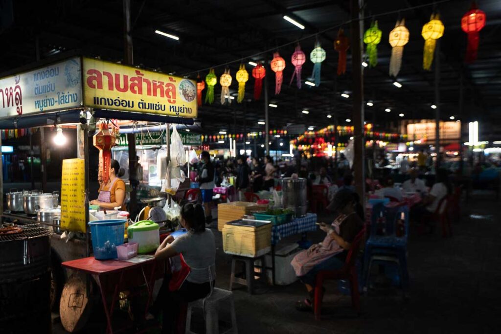 Night Market in Lamphun