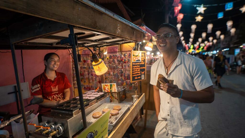Pai Walking Street Night Market - Thailand Road Trip from Chiang Mai