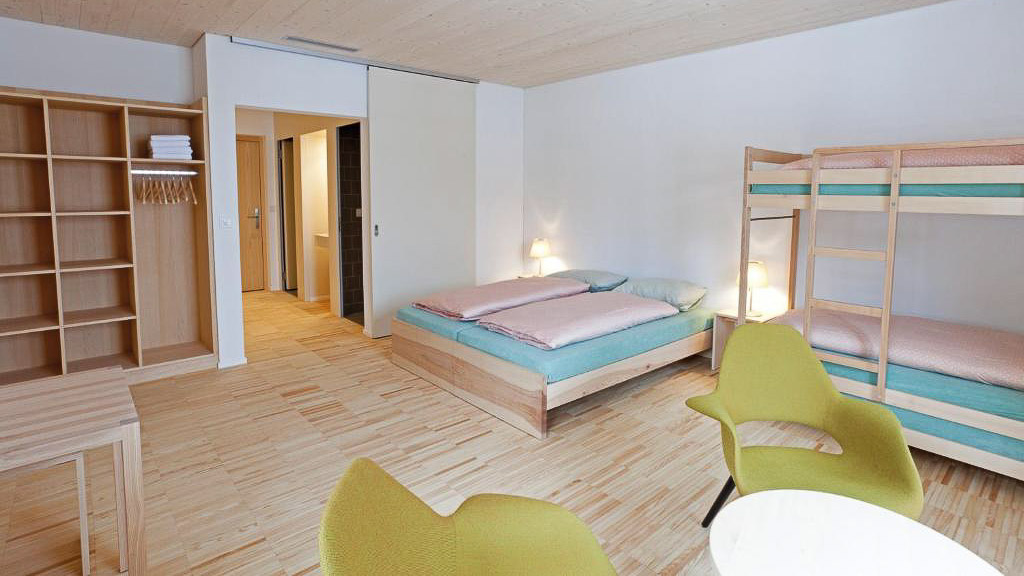 St. Moritz Youth Hostel Quadruple Family Room - Switzerland Hotels