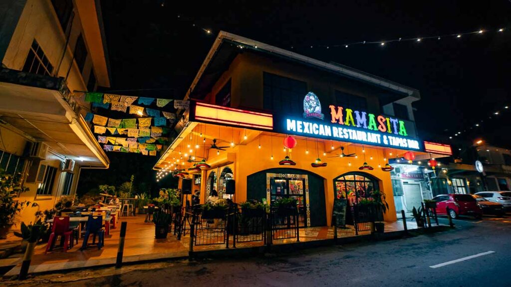 Mamasita Bar and Restaurant Exterior - Things to do in Kota Kinabalu