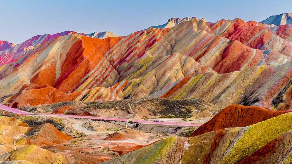Gansu Province Zhangye National Geopark - Places to visit in China