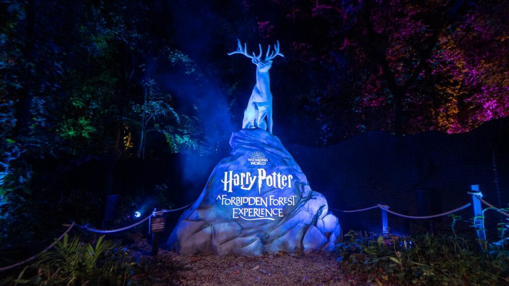 Entrance to Harry Potter A Forbidden Forest Experience - Harry Potter Experience Singapore