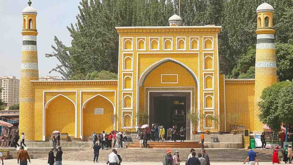 Kashgar Old City Id Kah Mosque - Places to visit in China