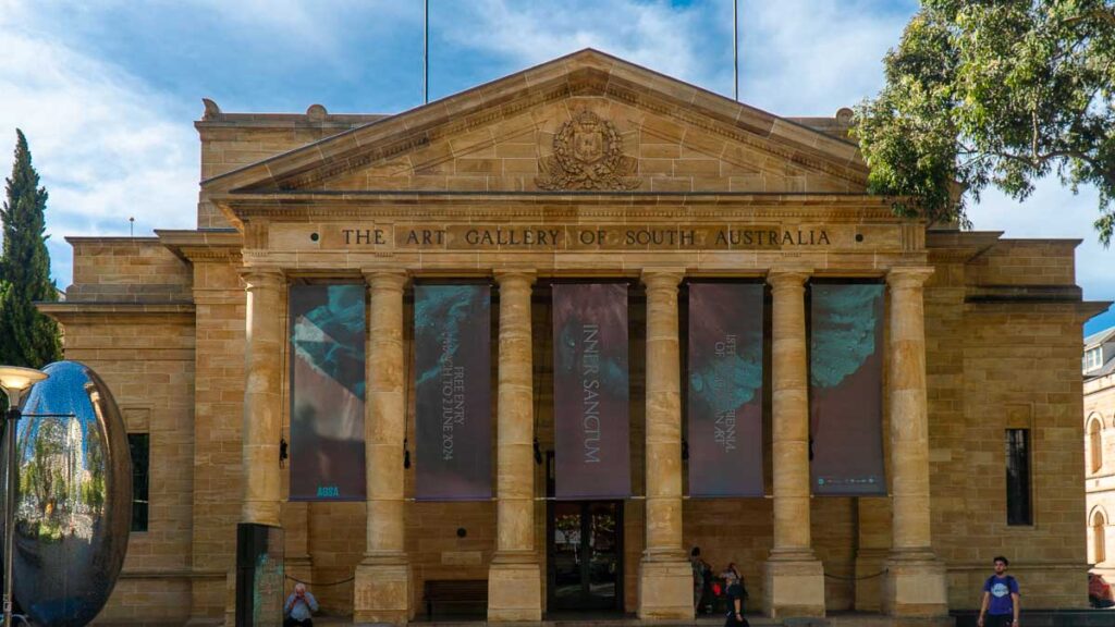 Exterior of the Art Gallery of South Australia - Things to do in adelaide