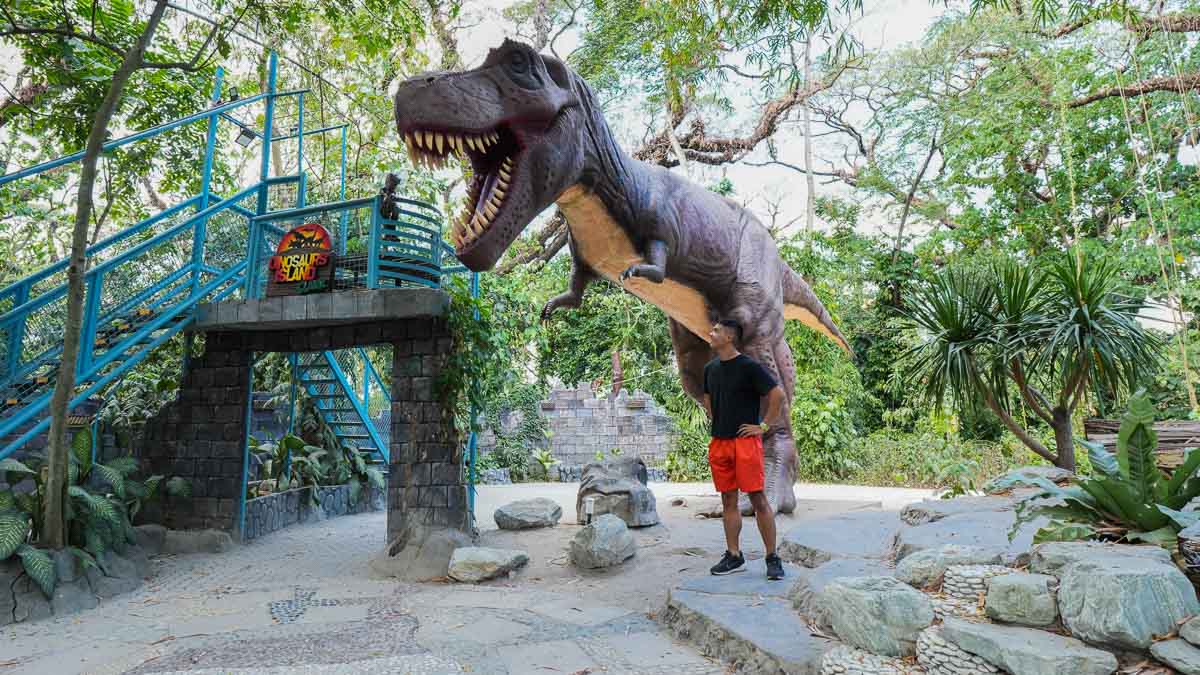 Dinosaurs Island - T-Rex - Family Friendly Parks near Manila