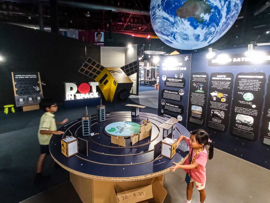 Dots in Space Singapore Science Centre - Things to do in Singapore March 2024