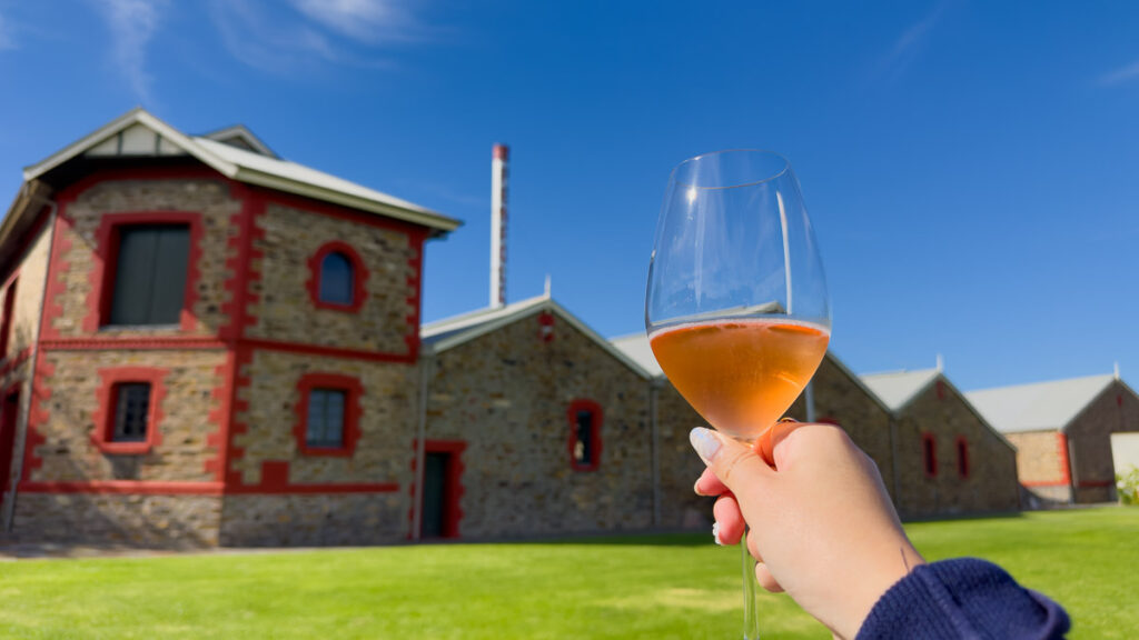 Champagne at Penfolds Magill Estate - adelaide attractions