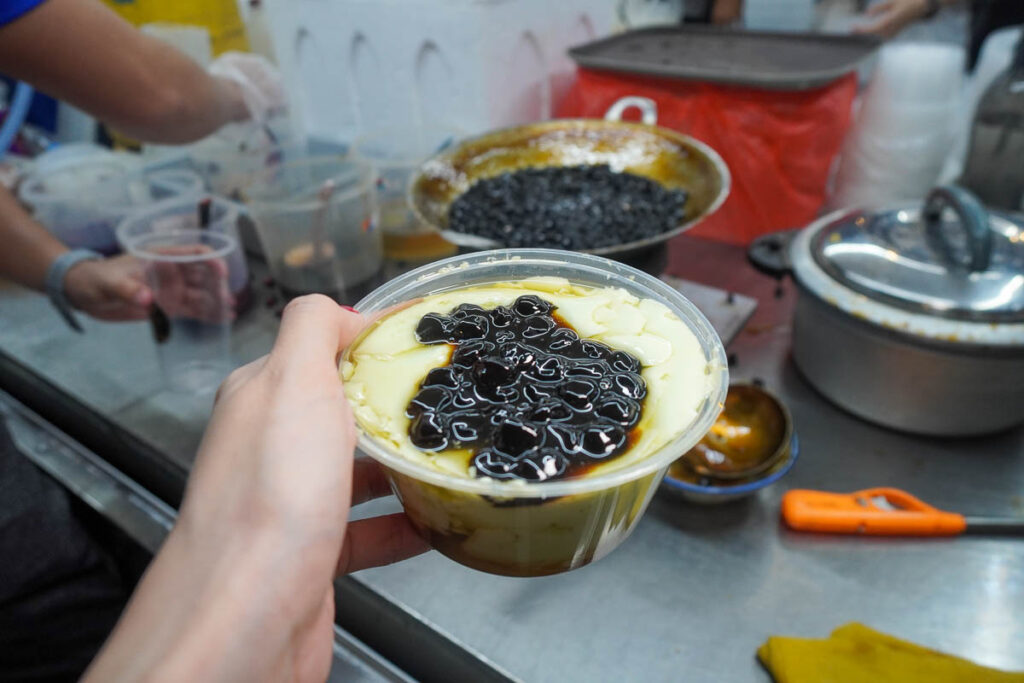 Yamada Beancurd with black pearl topping