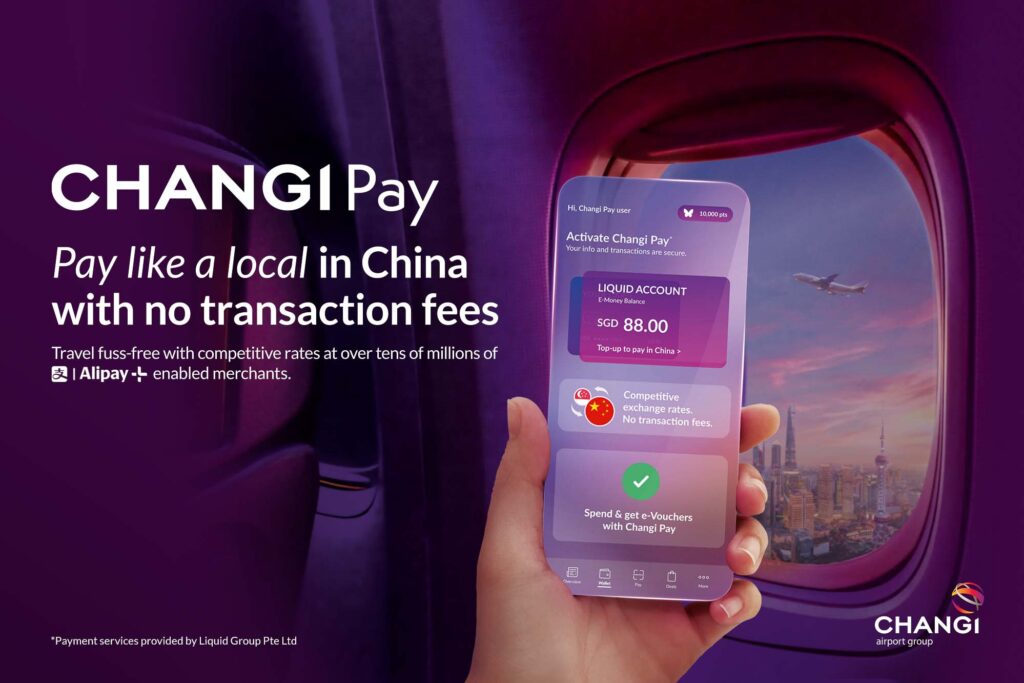 Changi Pay Visual - Payment in China