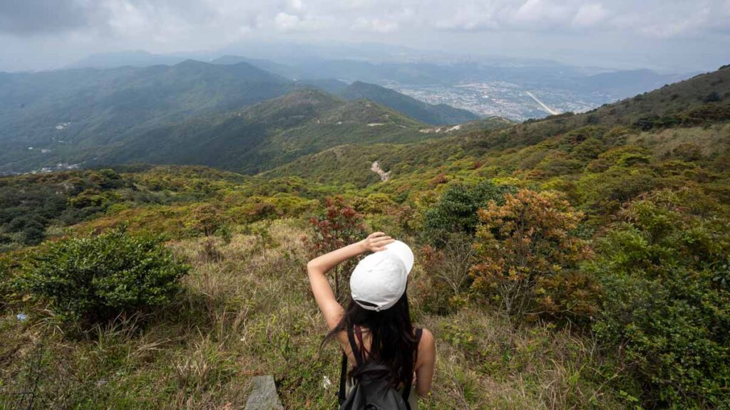 Tai Mo Shan View - Hiking trails in Hong Kong