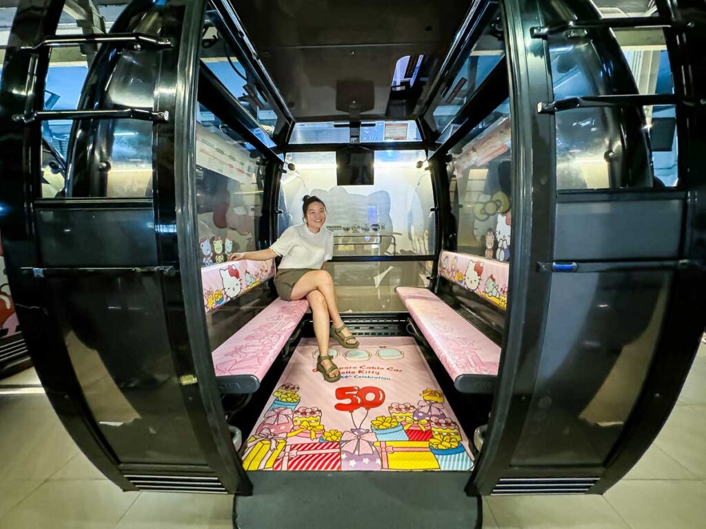 Hello Kitty Singapore Cable Car - New Things to Do in Singapore June 2024