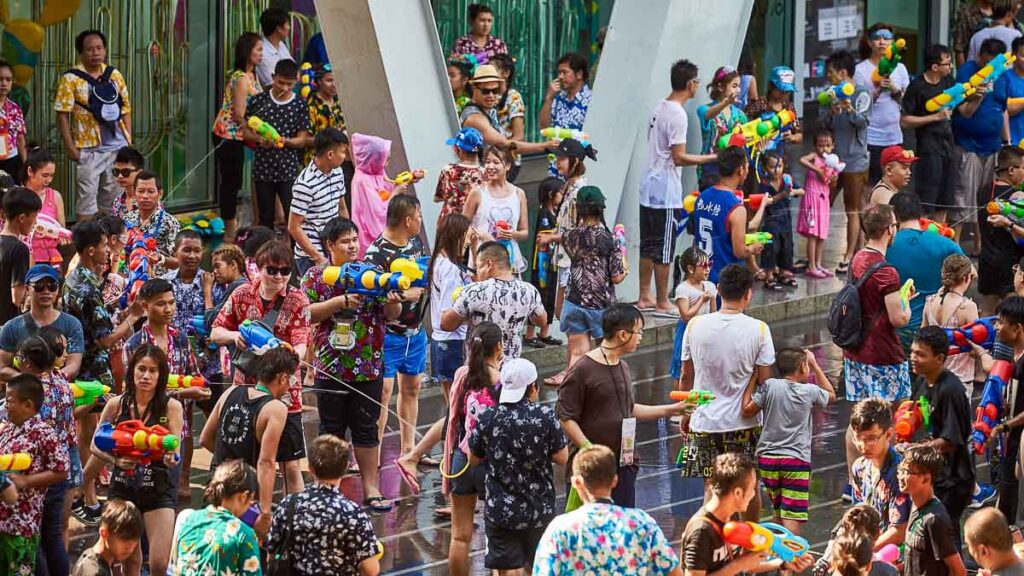 People Celebrating Songkran - Guide to Songkran