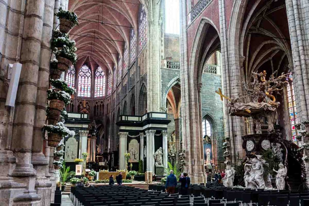 Saint Bavo Cathedral interior - Guide to Belgium