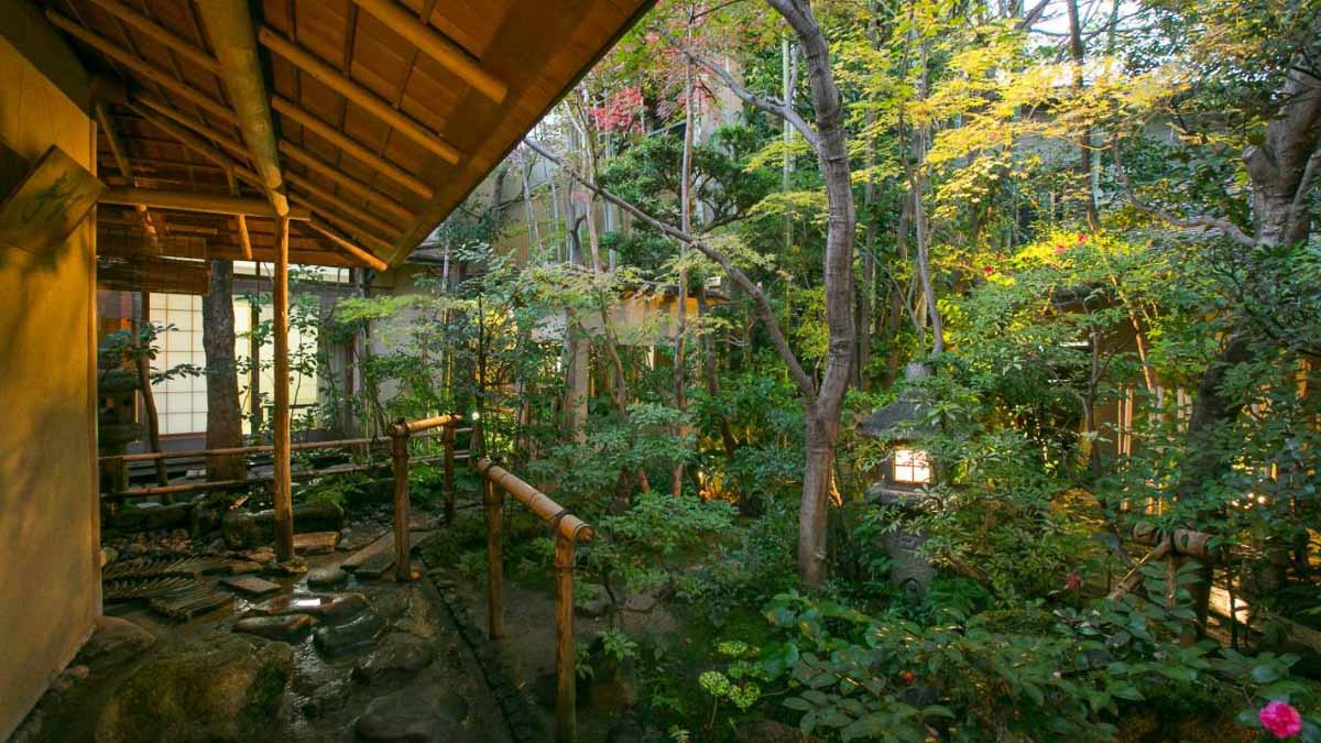 Gion Yoshiima - Garden - Best Ryokans in Kyoto