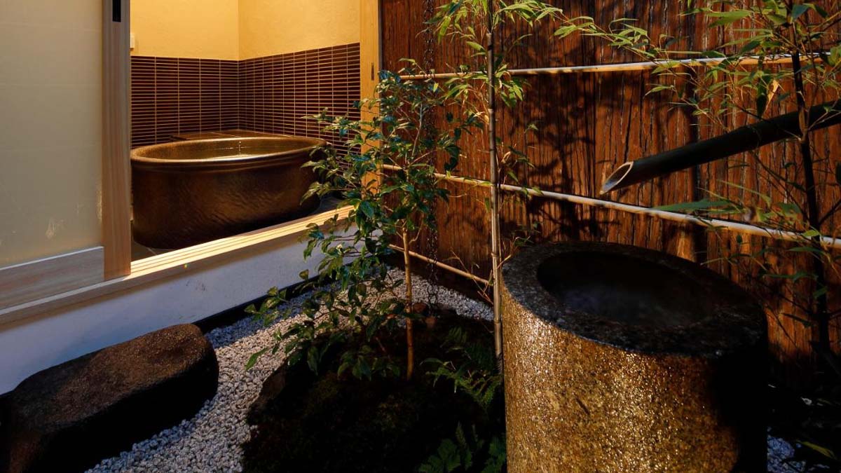 Kyonoyado Gekkoan - Open Bath - Best Ryokans in Kyoto