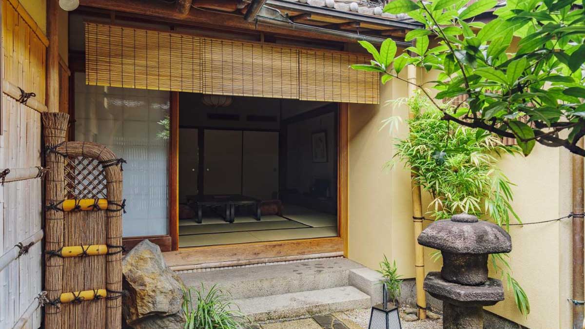 Ryokan Motonago - Garden - Best Ryokans in Kyoto