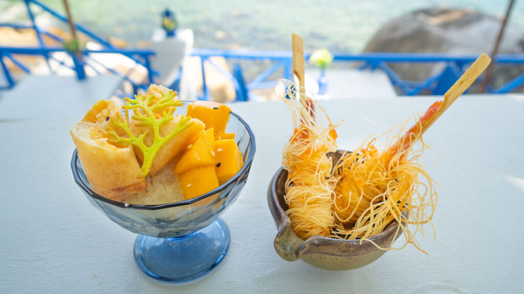 Mango Sticky Rice and Goong Sarong - Cafe in Phuket