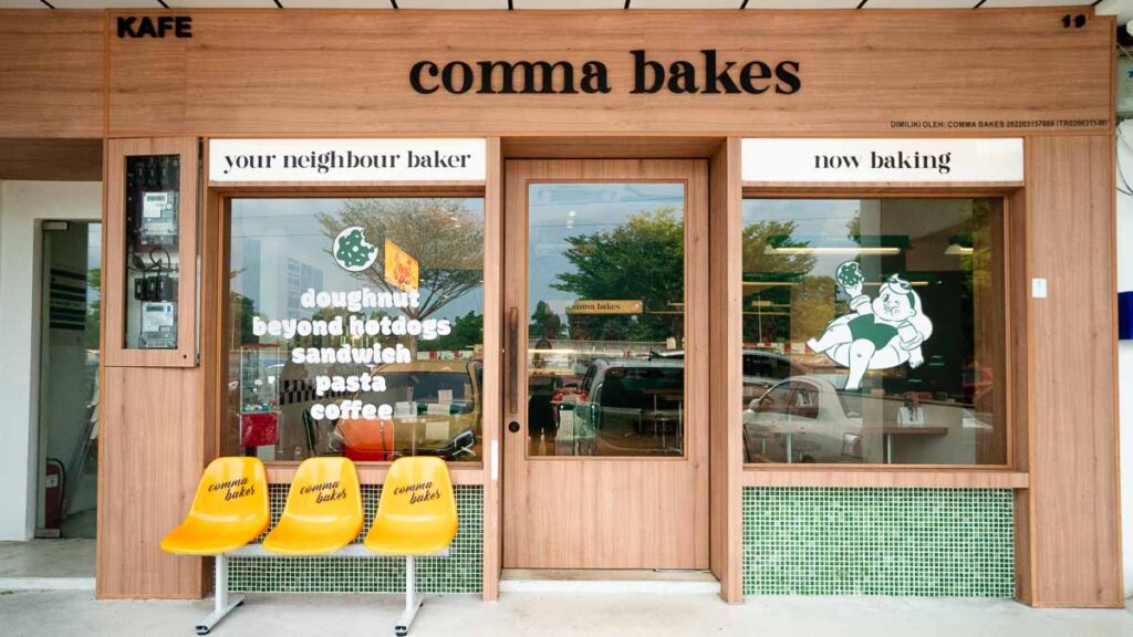 Comma Bakes Exterior -Things to do in Desaru