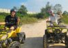 Two people riding the ATV - Things to do in Johor