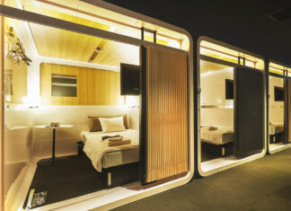 7 Unique Osaka Capsule Hotels for Solo Travellers (From ~S$23/night) First Cabin Nishi Umeda First Class Cabin Space - Osaka Capsule Hotels