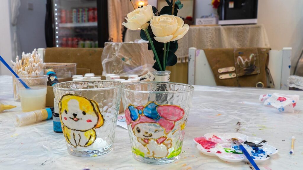 Glass Painting Workshop Cups - Things to do in Iskandar Puteri