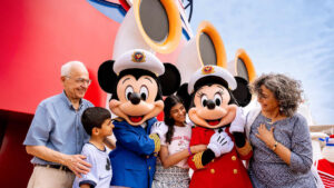 Captain Mickey Captain Minnie - Disney Cruise Singapore