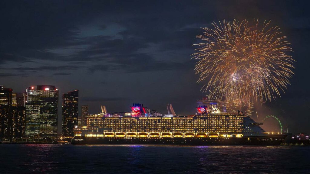 Disney Cruise Singapore Arrival - Disney Adventure Cruise Singapore
