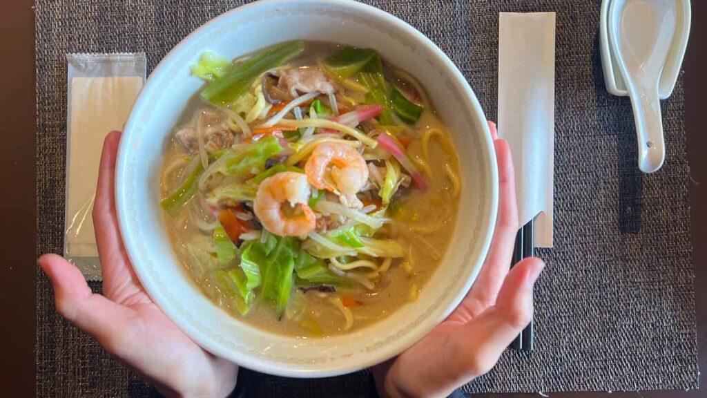 Champon at ANA Crowne Plaza Glover Garden - Where to eat in Nagasaki