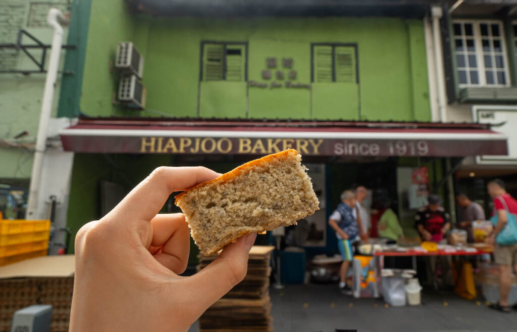 Hiap Joo Bakery banana bread - Things to eat in Jalan Tan Hiok Nee
