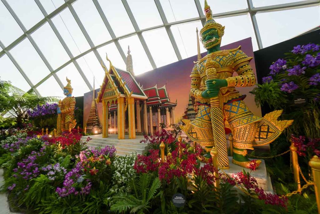 Orchids from Thailand Cloud Forest Gardens by the Bay - New Things to Do in Singapore March 2025
