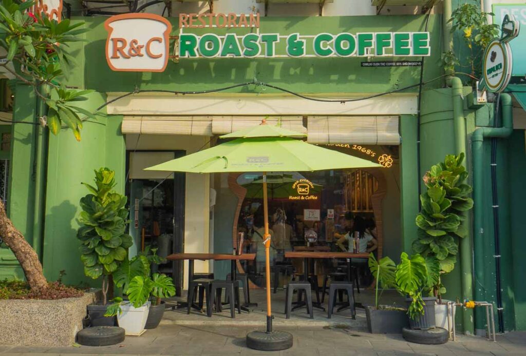 Roast and Coffee store - Jalan Tan Hiok Nee cafes