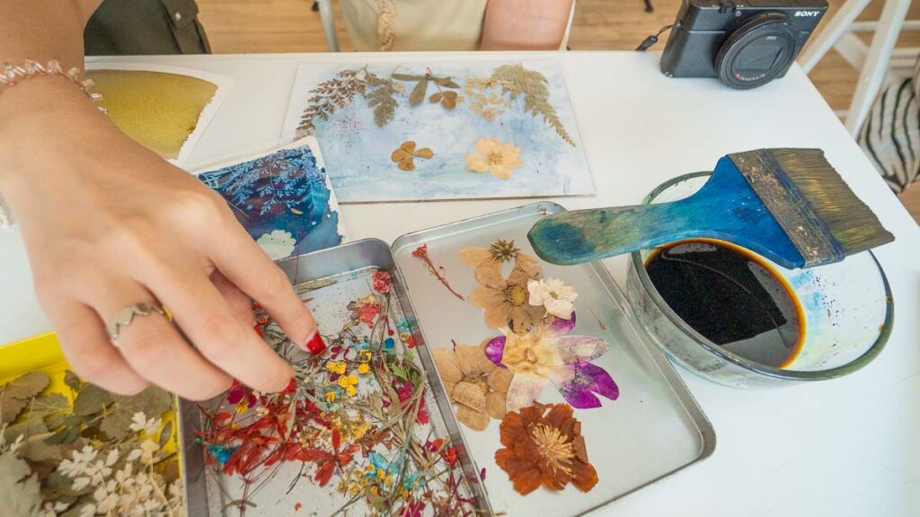 Cyanotype workshop in Senso Art Gallery - Things to do in Jalan Tan Hiok Nee