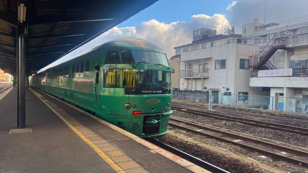 Yufuin No Mori train -JR Kyushu Pass Itinerary