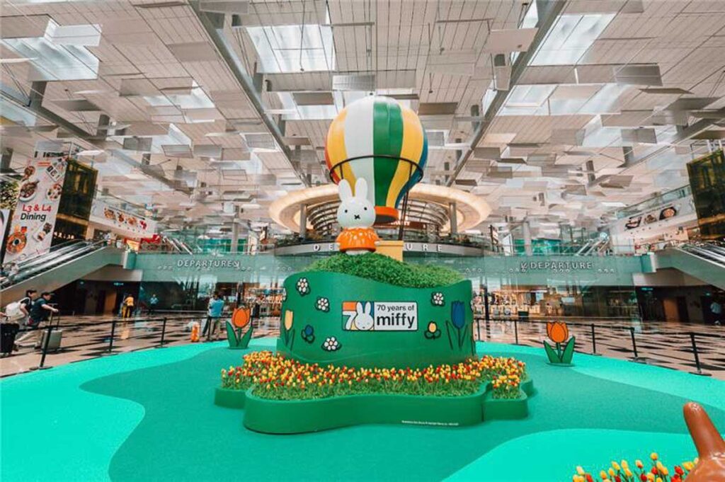 Changi Airport Miffy Garden - New Things to Do in Singapore March 2025