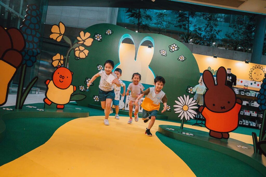Miffy installations in Changi Airport - New Things to Do in Singapore March 2025