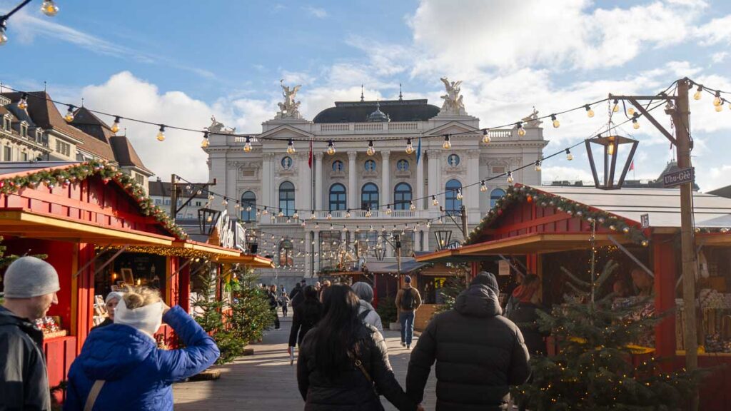 Sechselautenplatz Christmas Market - things to do in zurich