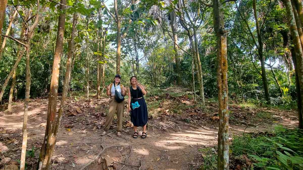 Trail up to lookout point of Blue Lake - Kangkar Pulai Blue Lake Hike JB Guide