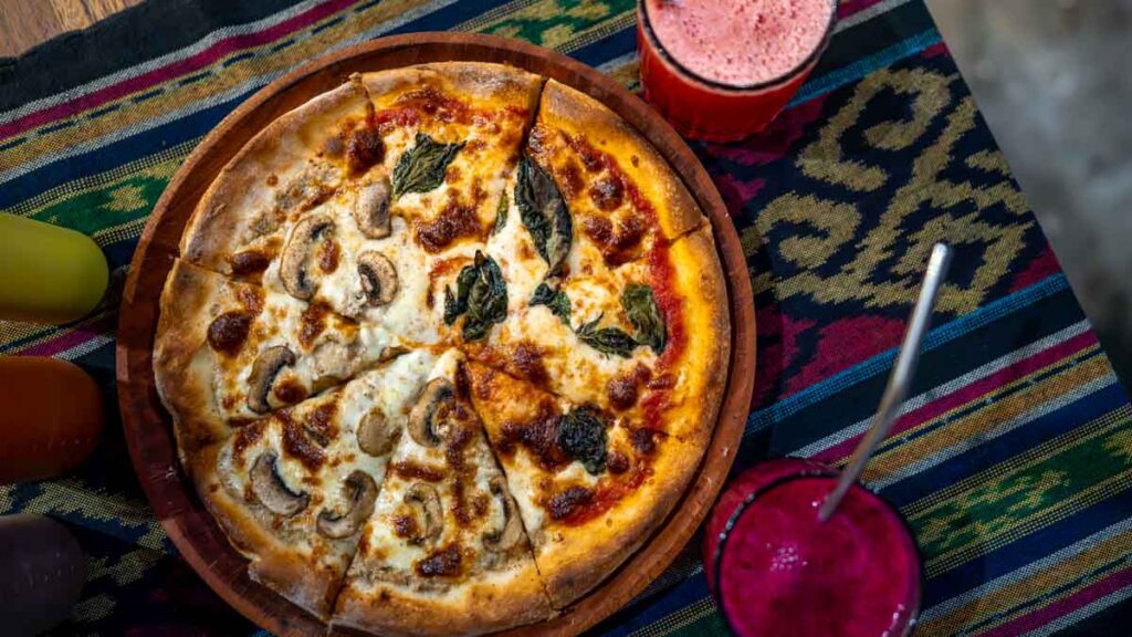 Dinner at Pizza Haus Labuan Bajo - Where to eat in Labuan bajo