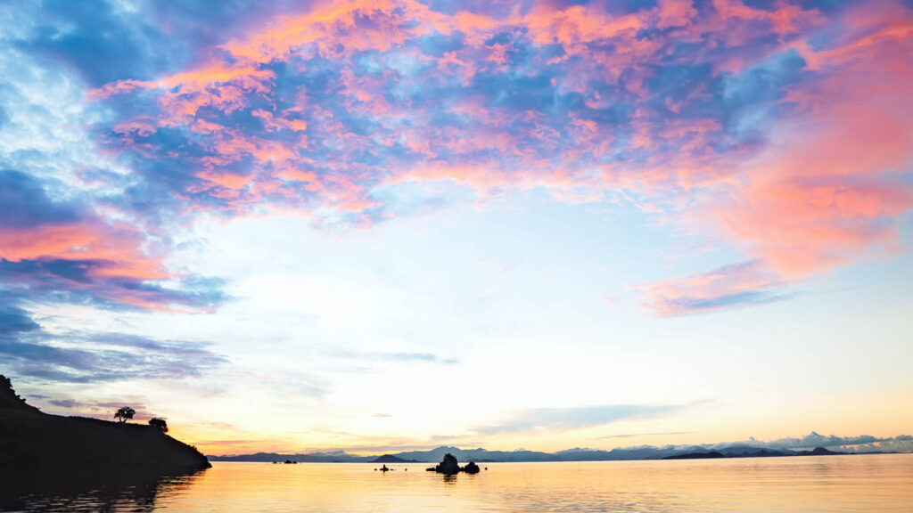 Sunrise at Komodo National Park - Labuan Bajo Itinerary