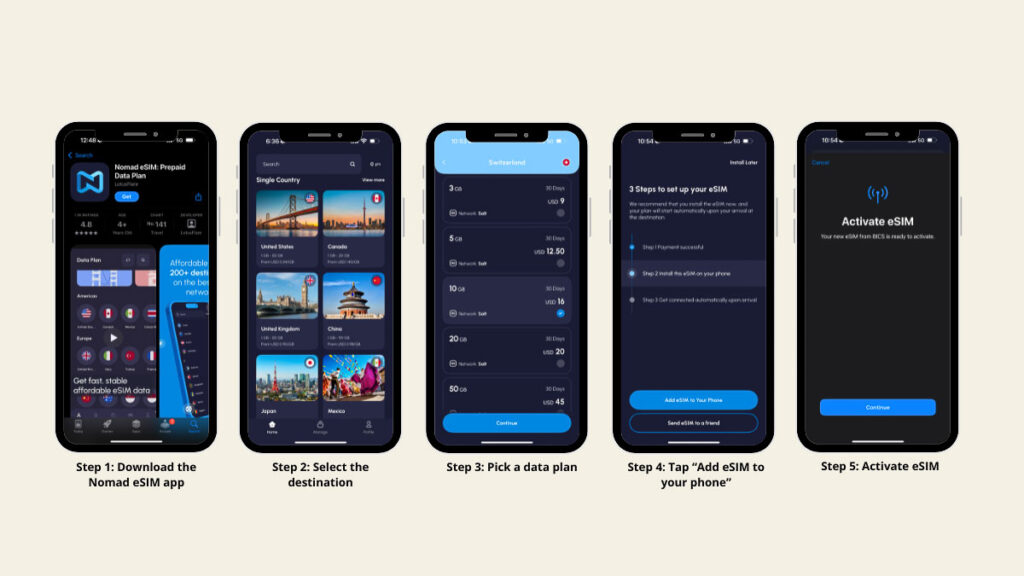 How to Install eSIM - Nomad eSIM guide