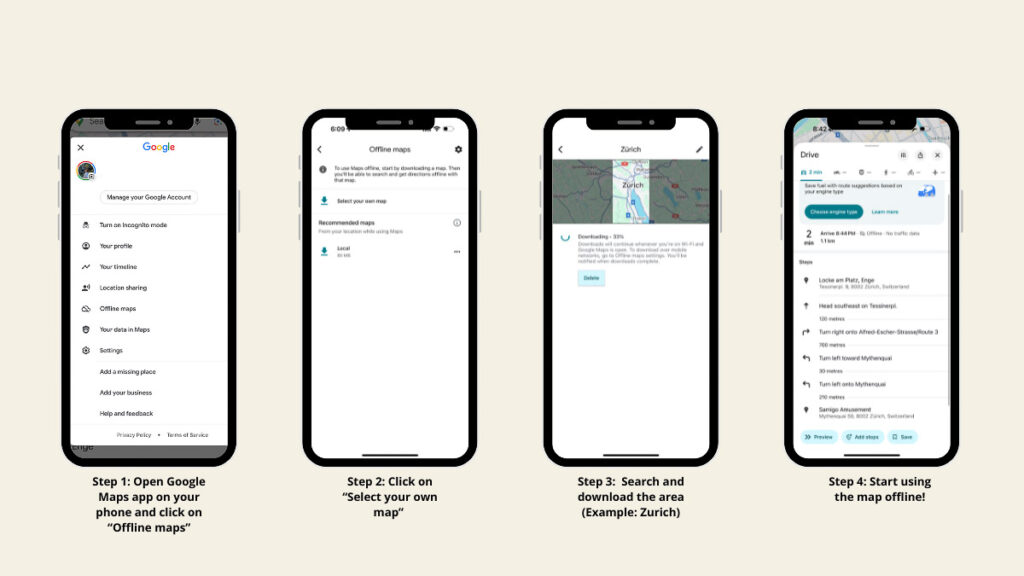 How to download offline maps - Nomad eSIM guide